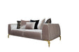 Galaxy Home Majesty Sofa in Ivory - Vida Furniture (Laredo,TX)