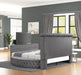 Galaxy Home Maya King Bed in Gray - Vida Furniture (Laredo,TX)