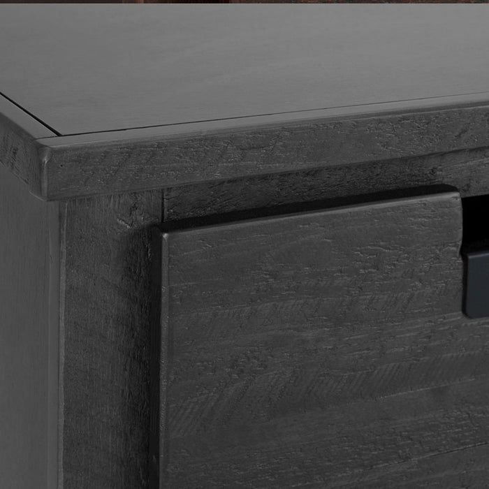 Elements International Vista Chest in Grey - Vida Furniture (Laredo,TX)