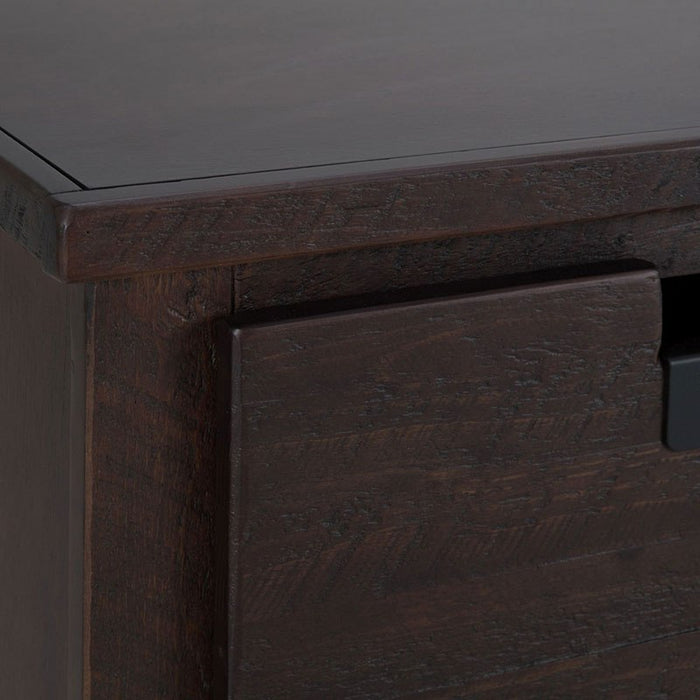 Elements International Vista Nightstand in Brown - Vida Furniture (Laredo,TX)
