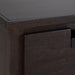 Elements International Vista Nightstand in Brown - Vida Furniture (Laredo,TX)