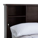 Elements International Vista Captain Bed Twin Storage Bed in Brown - Vida Furniture (Laredo,TX)