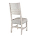 Elements International Condesa Wooden Back Side Chair (Set of 2) in White - Vida Furniture (Laredo,TX)