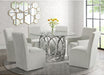 Elements International Merlin Round Dining Table - Vida Furniture (Laredo,TX)