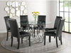 Elements International Merlin Round Dining Table - Vida Furniture (Laredo,TX)