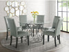 Elements International Merlin Round Dining Table - Vida Furniture (Laredo,TX)