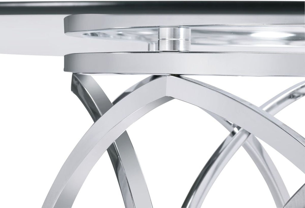 Elements International Merlin Round Dining Table - Vida Furniture (Laredo,TX)
