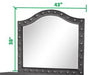 Galaxy Home Sophia Mirror Gray - Vida Furniture (Laredo,TX)