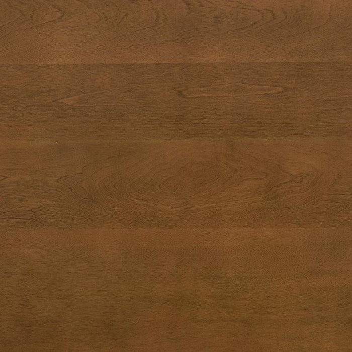 Elements International Morris Dining Table with Wood Top in Espresso - Vida Furniture (Laredo,TX)