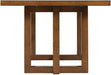 Elements International Morris Dining Table with Wood Top in Espresso - Vida Furniture (Laredo,TX)