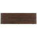 Elements International New Bedford Dining Table in Dark Brown - Vida Furniture (Laredo,TX)