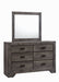 Elements International Nathan Dresser in Gray Oak Lacquer - Vida Furniture (Laredo,TX)