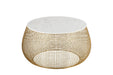 Galaxy Home T3007-36-25 Coffee Table in Gold - Vida Furniture (Laredo,TX)