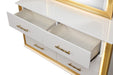 Galaxy Home Obsession Dresser in White - Vida Furniture (Laredo,TX)