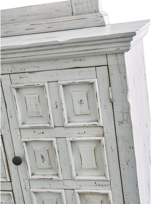 Elements International Olivia White 8 Drawer Dresser - Vida Furniture (Laredo,TX)