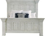 Elements International Olivia White King Panel Bed MBLV700KB - Vida Furniture (Laredo,TX)
