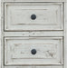 Elements International Olivia White 5 Drawer Chest - Vida Furniture (Laredo,TX)