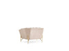 Galaxy Home Presley Chair in Beige - Vida Furniture (Laredo,TX)