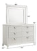 Galaxy Home Prism Dresser in White - Vida Furniture (Laredo,TX)