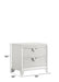Galaxy Home Prism Nightstand White - Vida Furniture (Laredo,TX)