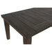 Crown Mark Bardstown Dining Table in Gray - Vida Furniture (Laredo,TX)