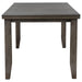 Crown Mark Bardstown Counter Height Table in Gray - Vida Furniture (Laredo,TX)