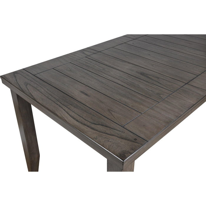 Crown Mark Bardstown Counter Height Table in Gray - Vida Furniture (Laredo,TX)