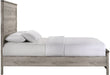 Elements International Millers Cove Queen Panel Bed in Gray MC300QB - Vida Furniture (Laredo,TX)