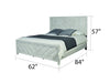 Galaxy Home Denver Queen Bed in Rustic Oak - Vida Furniture (Laredo,TX)