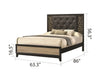 Galaxy Home Selena Queen Bed in Black - Vida Furniture (Laredo,TX)
