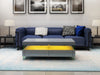 Galaxy Home Ria Coffee Table in Gray - Vida Furniture (Laredo,TX)