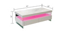 Galaxy Home Ria Coffee Table in White - Vida Furniture (Laredo,TX)