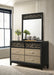 Galaxy Home Selena Dresser in Black - Vida Furniture (Laredo,TX)