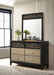 Galaxy Home Selena Mirror Black - Vida Furniture (Laredo,TX)