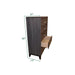 Galaxy Home Sierra Chest in Gray - Vida Furniture (Laredo,TX)
