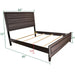 Galaxy Home Sierra King Size Bed in Gray - Vida Furniture (Laredo,TX)