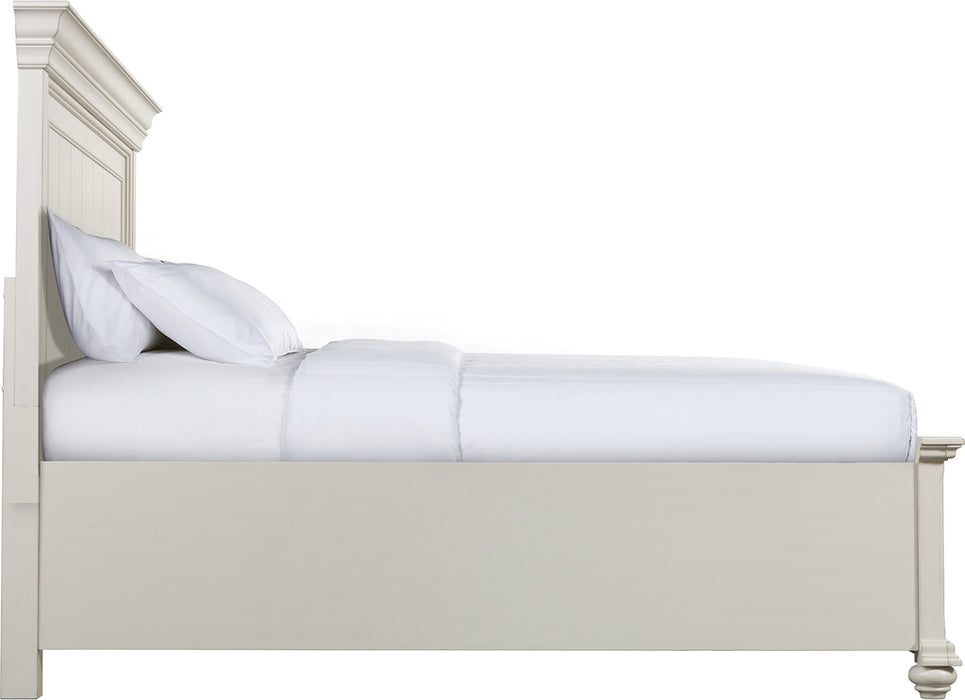 Elements International Slater Queen Storage Bed in White SR650QB - Vida Furniture (Laredo,TX)
