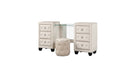 Galaxy Home Sophia Vanity in Cream - Vida Furniture (Laredo,TX)