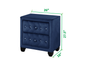 Galaxy Home Sophia Nightstand Blue - Vida Furniture (Laredo,TX)