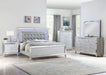 Galaxy Home Sterling Queen Bed in Silver - Vida Furniture (Laredo,TX)