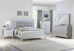 Galaxy Home Sterling Full Bed in Silver - Vida Furniture (Laredo,TX)
