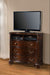 Elements International Tabasco Tv Chest in NC Cherry Lacquer - Vida Furniture (Laredo,TX)