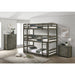 Elements International Trey Youth Chest in Grey - Vida Furniture (Laredo,TX)