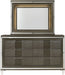 Elements International Twenty Nine Mirror in Copper - Vida Furniture (Laredo,TX)