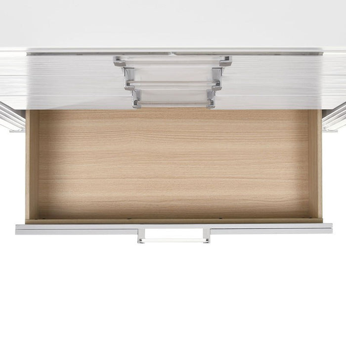 Elements International Twenty Nine Youth Chest in White - Vida Furniture (Laredo,TX)
