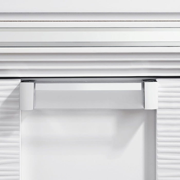 Elements International Twenty Nine Youth Dresser in White - Vida Furniture (Laredo,TX)