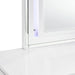 Elements International Twenty Nine Youth Mirror in White - Vida Furniture (Laredo,TX)