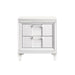 Elements International Twenty Nine Youth Nightstand in White - Vida Furniture (Laredo,TX)