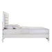 Elements International Twenty Nine Youth Full Panel Bed in White - Vida Furniture (Laredo,TX)