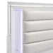 Elements International Twenty Nine Youth Full Panel Bed in White - Vida Furniture (Laredo,TX)